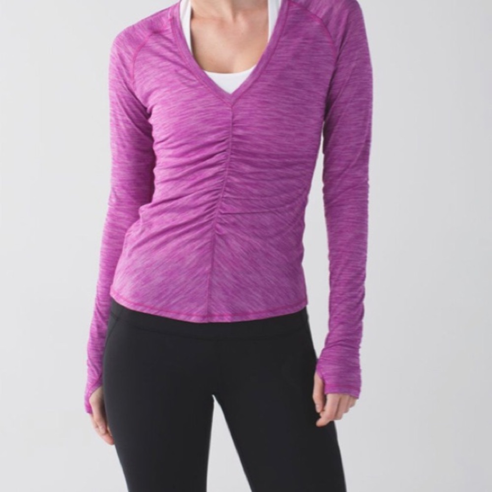 Lululemon Interval long sleeve size 6